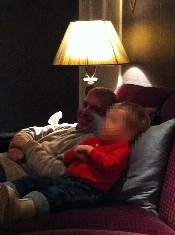 Photos From Epstein Files Show Andrew With Unidentified Child At Royal Lodge As Thames Valley Police Continue Weekend Search Of Berkshire Home